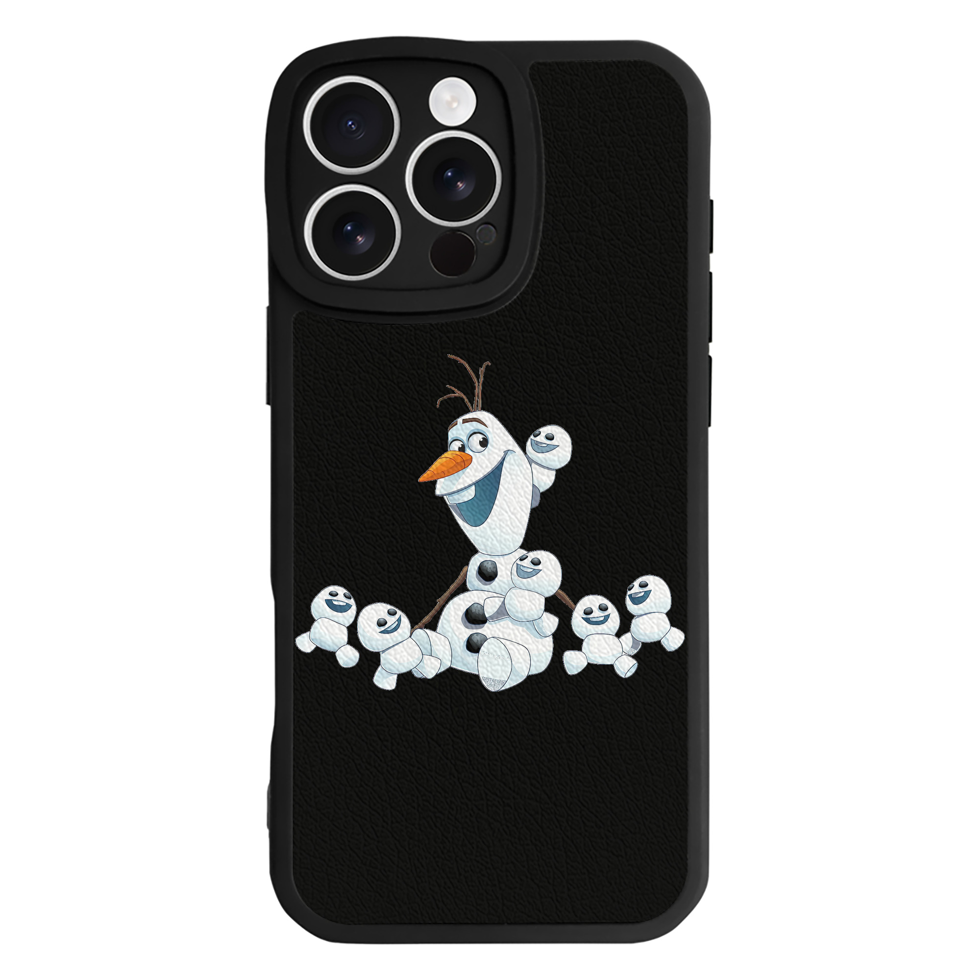 （画像用） アナと雪の女王 アンナ エルサ Frozen Anna Elsa 【iPhone 16シリーズ対応】シリコンスマホケース（レザー調） 材質：シリコン